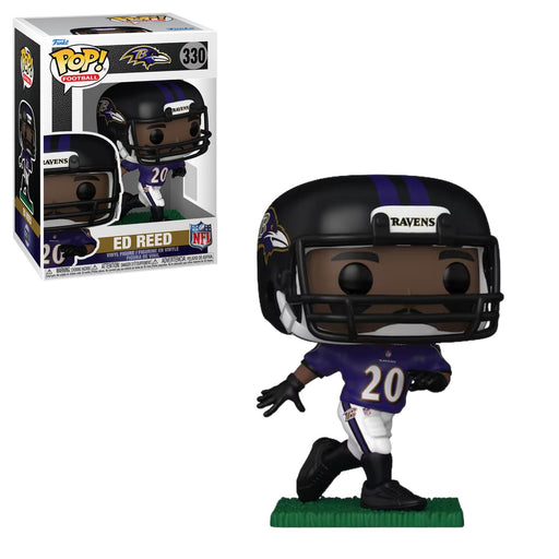 Funko Pop! Football Baltimore Ravens Ed Reed #330 - Pastime Sports & Games