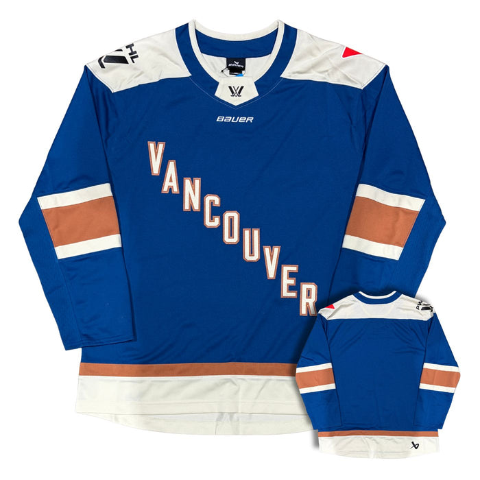 Blank Vancouver Hockey Team PWHL Hockey Home Jersey