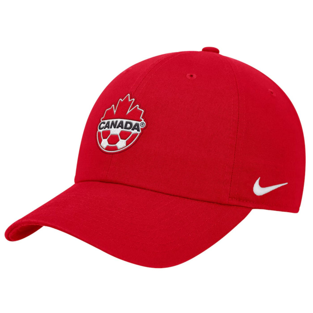 Canada Soccer Unisex Red Club Cap - Pastime Sports & Games