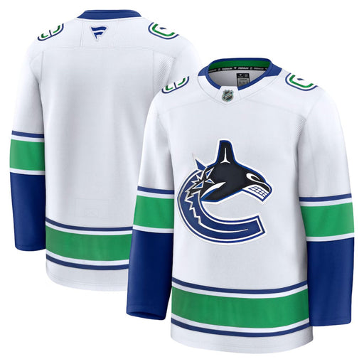 Blank Vancouver Canucks 2024 White Premium Hockey Jersey