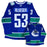 Vancouver Canucks Teddy Blueger Custom Stitched Fanatics Orca Jersey - Pastime Sports & Games
