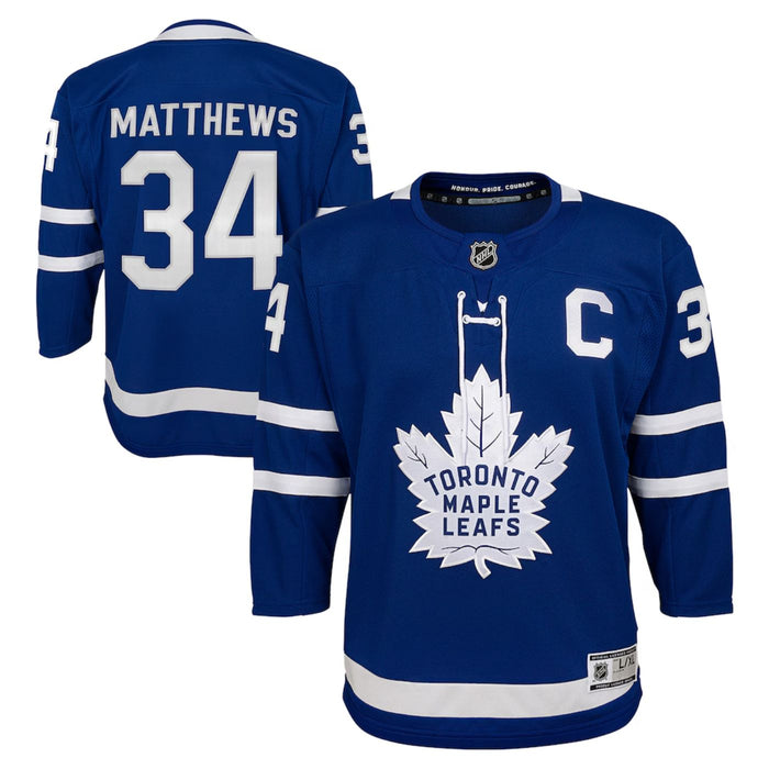 Auston Matthews Toronto Maple Leafs Premier Home Youth Jersey - Pastime Sports & Games
