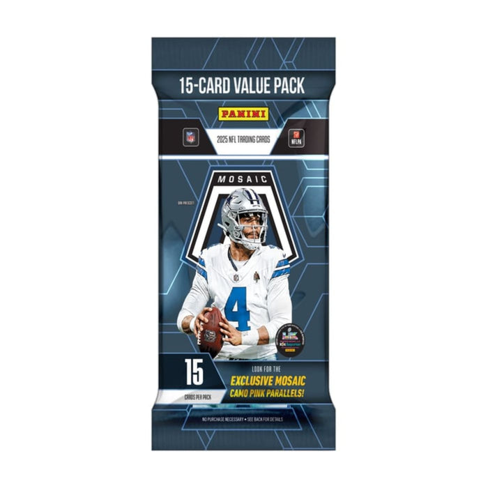 2025 Panini Mosaic NFL Football Value Pack/Box