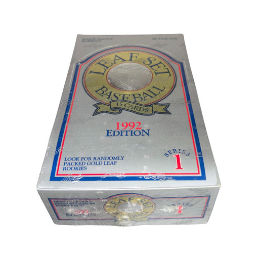 1992 Leaf Set Series One/1 MLB Baseball Hobby Pack/Box