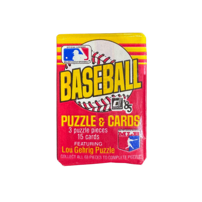 1985 Donruss MLB Baseball Wax Pack/Box - Pastime Sports & Games