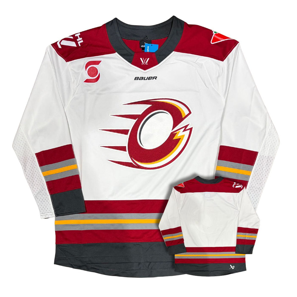 Blank Ottawa Charge PWHL Hockey Away Jersey - Pastime Sports & Games