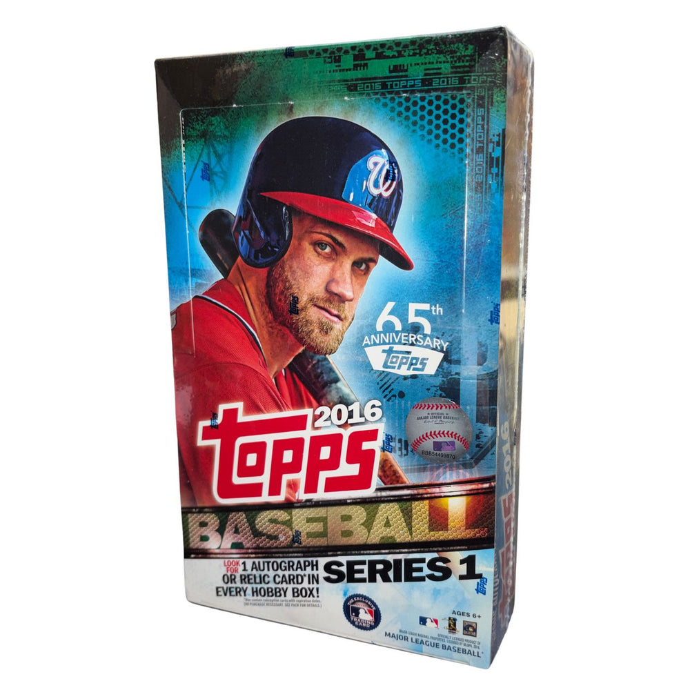 2016 Topps Series One Baseball Hobby Box - Pastime Sports & Games