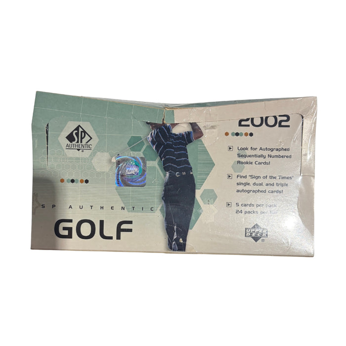2002 Upper Deck SP Authentic Golf Hobby Box
