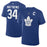 Auston Matthews Toronto Maple Leafs Fanatics Authentic Stack Name & Number Blue T-Shirt