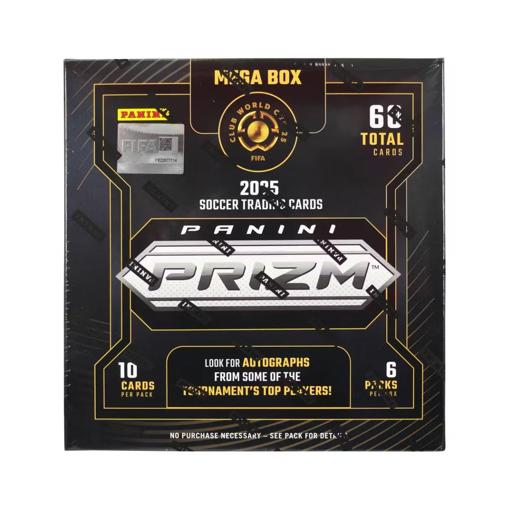 2025 Panini Prizm FIFA Club World Cup Soccer Mega Box/Case - Pastime Sports & Games
