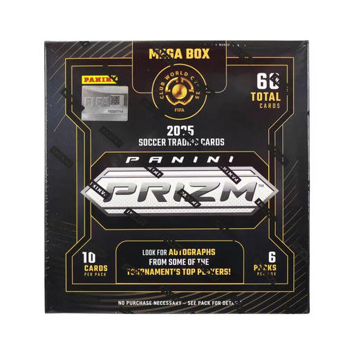 2025 Panini Prizm FIFA Club World Cup Soccer Mega Box/Case - Pastime Sports & Games