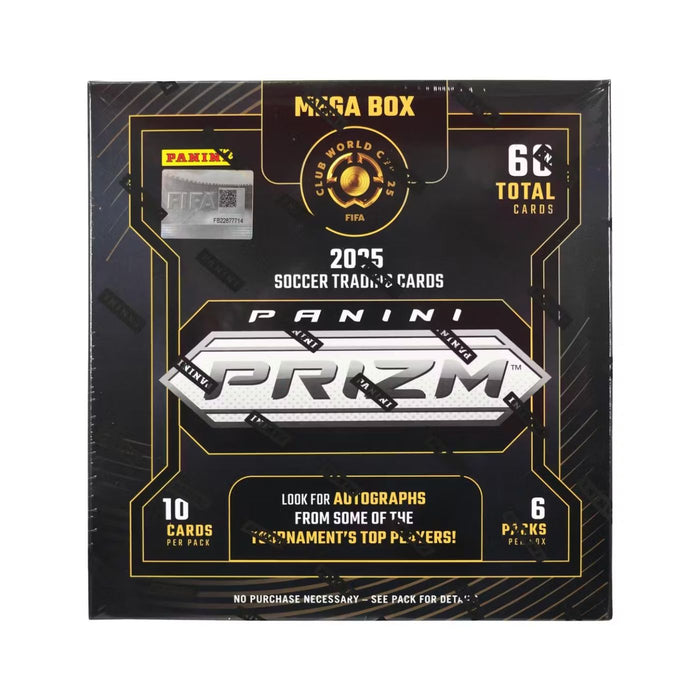 2025 Panini Prizm FIFA Club World Cup Soccer Mega Box/Case - Pastime Sports & Games