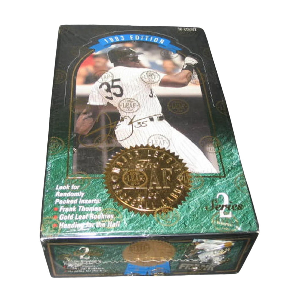 1993 Leaf Series 2/Two MLB Baseball Hobby Box - Pastime Sports & Games