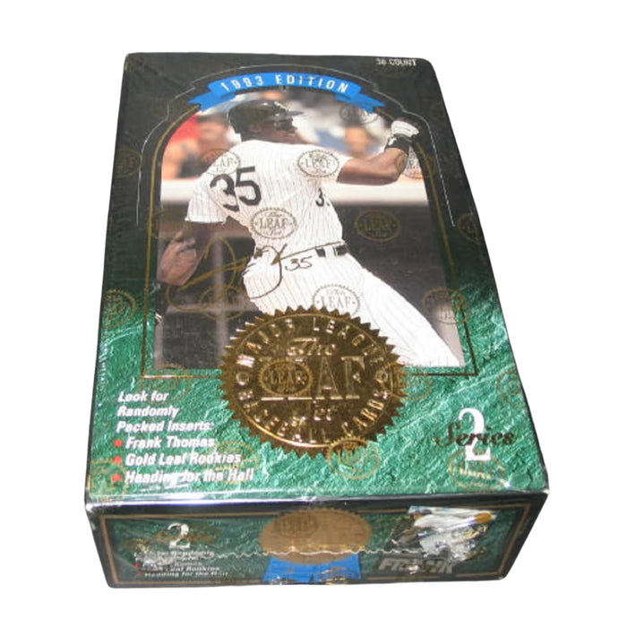 1993 Leaf Series 2/Two MLB Baseball Hobby Box - Pastime Sports & Games