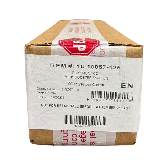 Pokemon Mega Evolution Booster Box/Case - Pastime Sports & Games