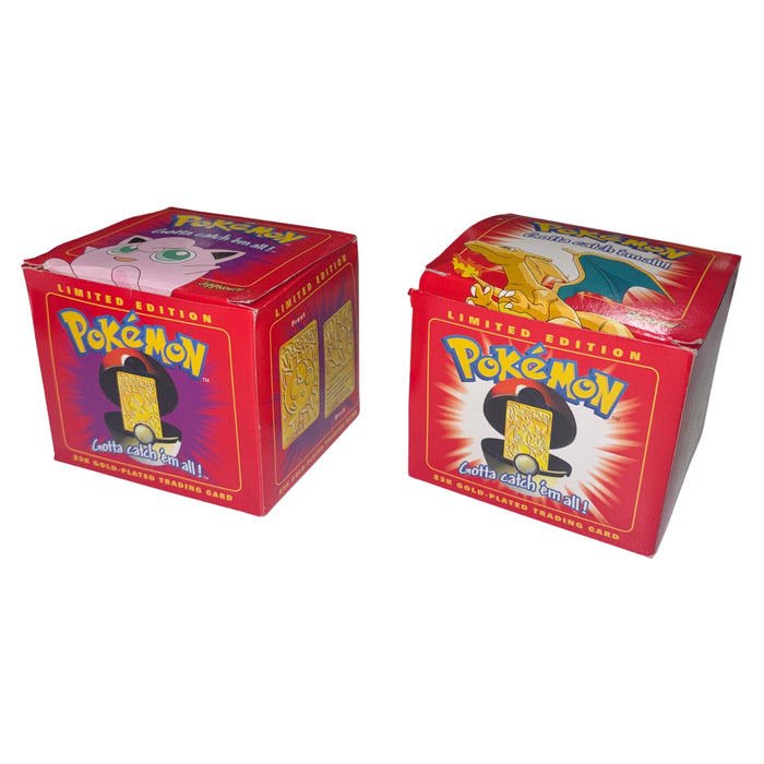 Pokemon Burger King Limited Edition 23K Gold-Plated Trading Card