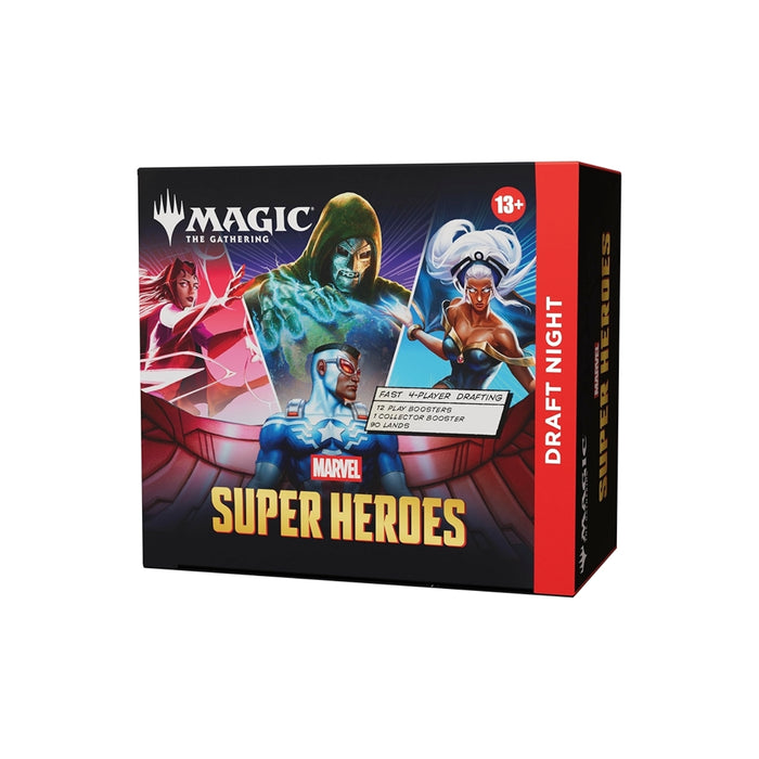 Magic The Gathering Marvel Super Heroes Draft Night Box/Case