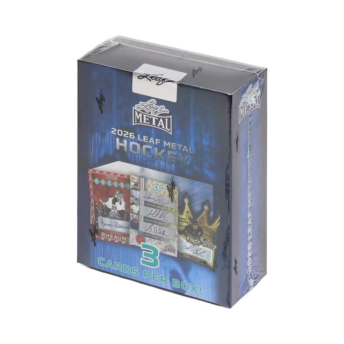 2026 Leaf Metal Hockey Hobby Box/Case