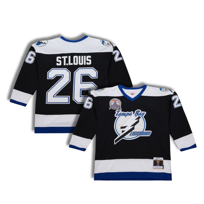 Martin St. Louis Tampa Bay Lightning 2003-04 Black Alternate Hockey Jersey - Pastime Sports & Games