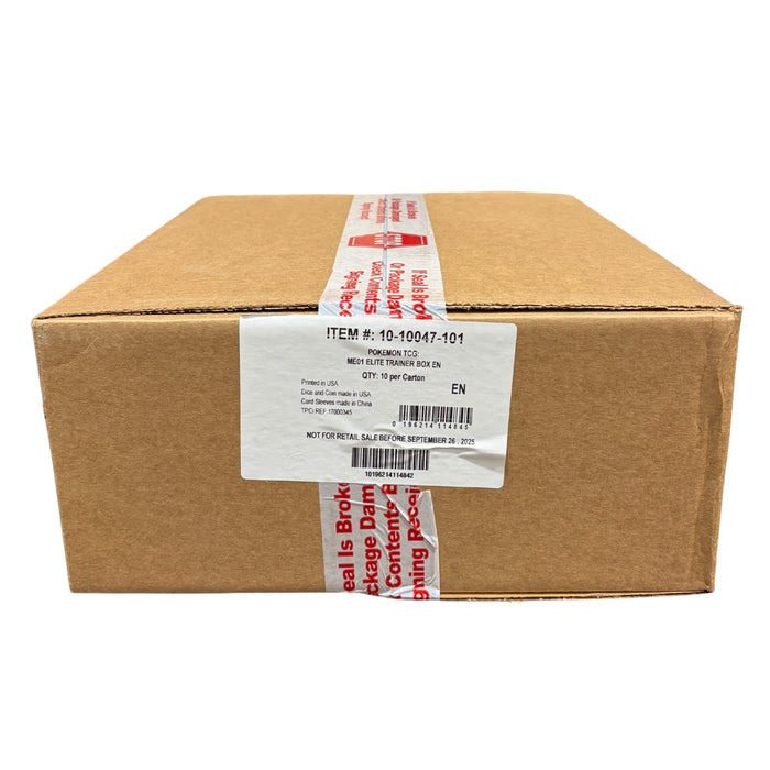 Pokemon Mega Evolution Elite Trainer Box/Case - Pastime Sports & Games