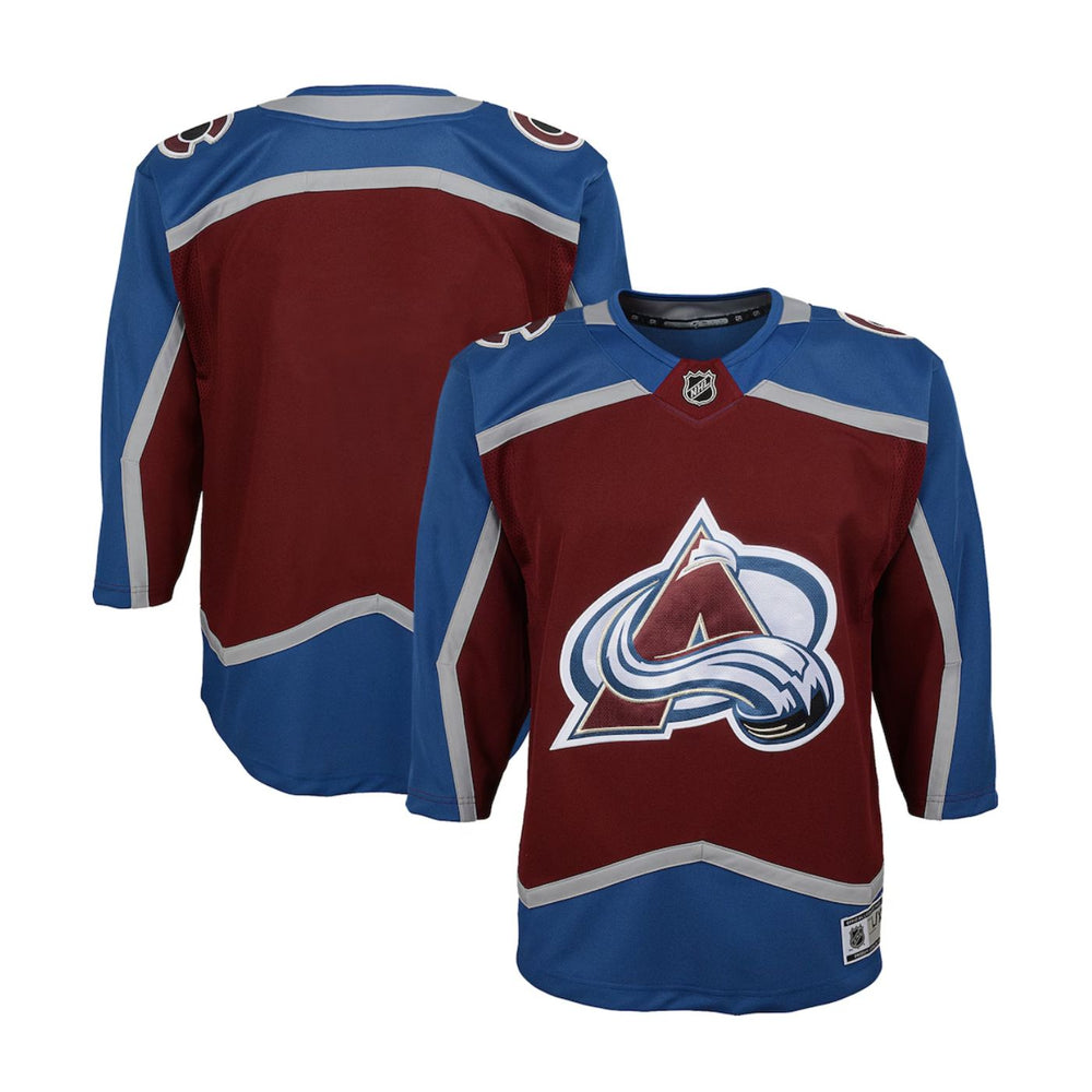 Colorado Avalanche Premier Home Youth Jersey - Pastime Sports & Games