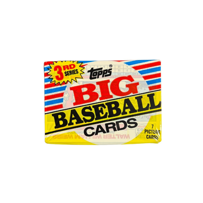 1988 Topps Big MLB Baseball Series 3/Three Wax Box