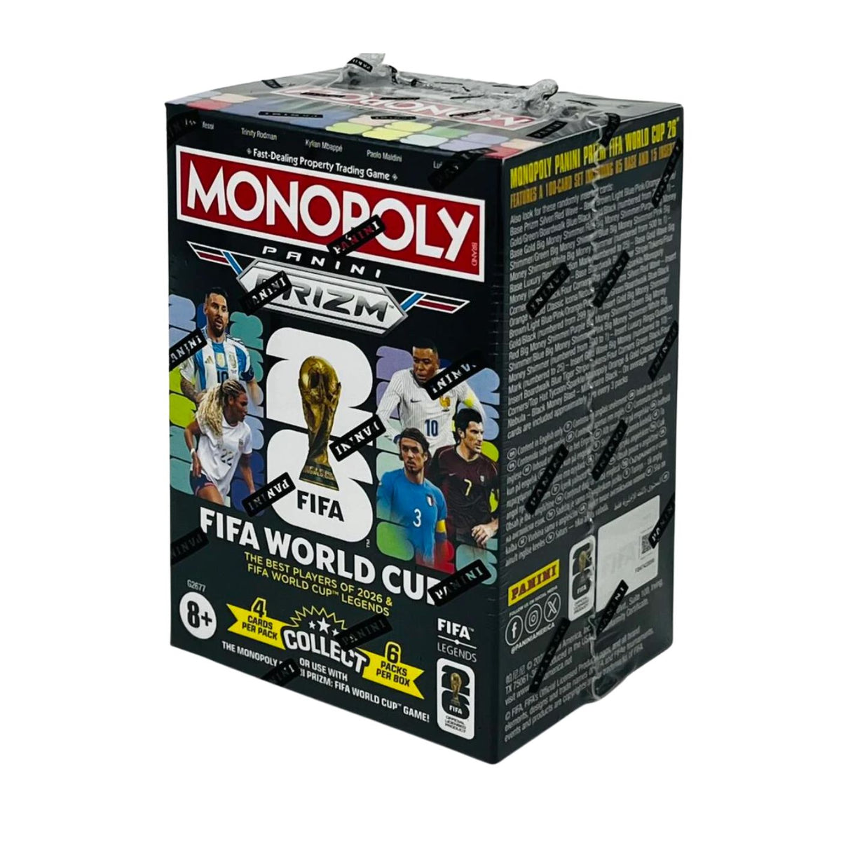 2026 Panini Prizm Monopoly FIFA World Cup Soccer Blaster Box/Case