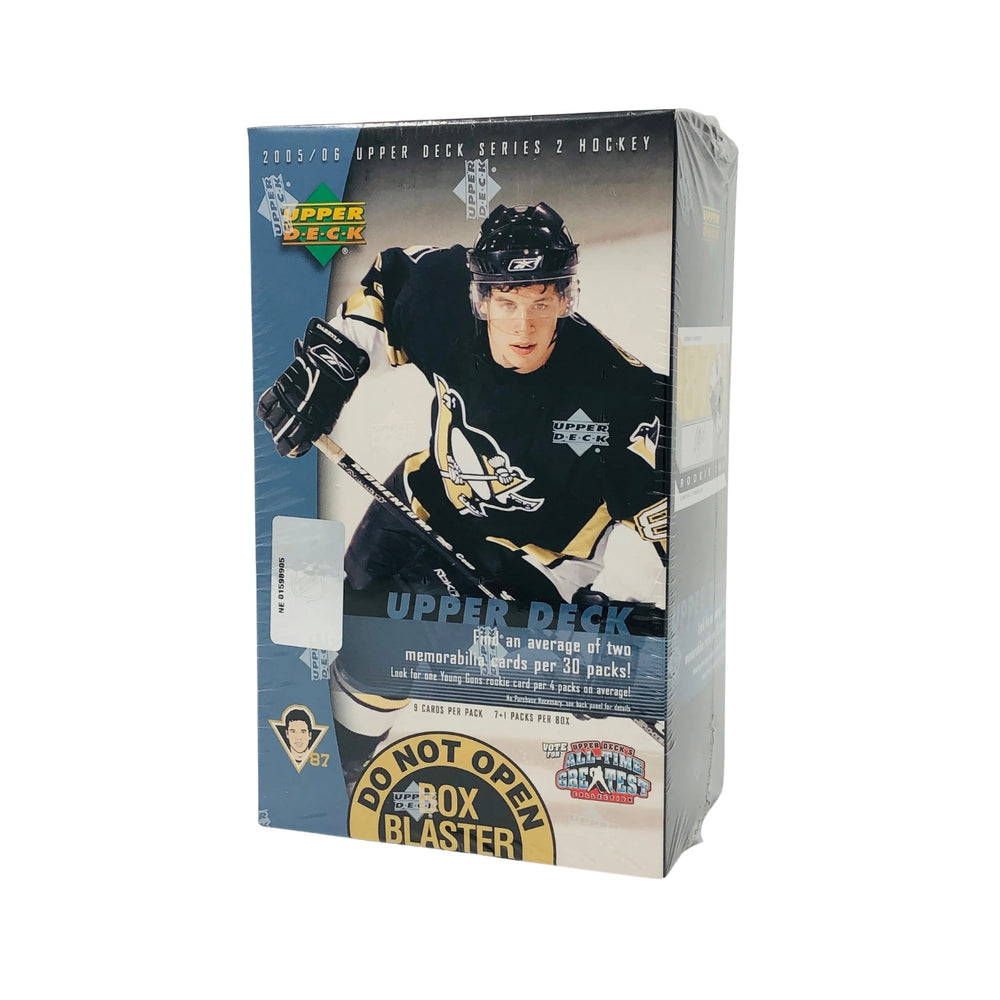 2005/06 Upper Deck Series 2/Two NHL Hockey Blaster Box (Ovechkin Young Guns Year)