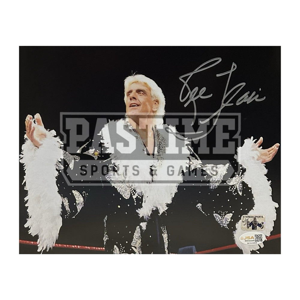 Ric Flair Autographed Wrestling Photo (Arms Out 2)