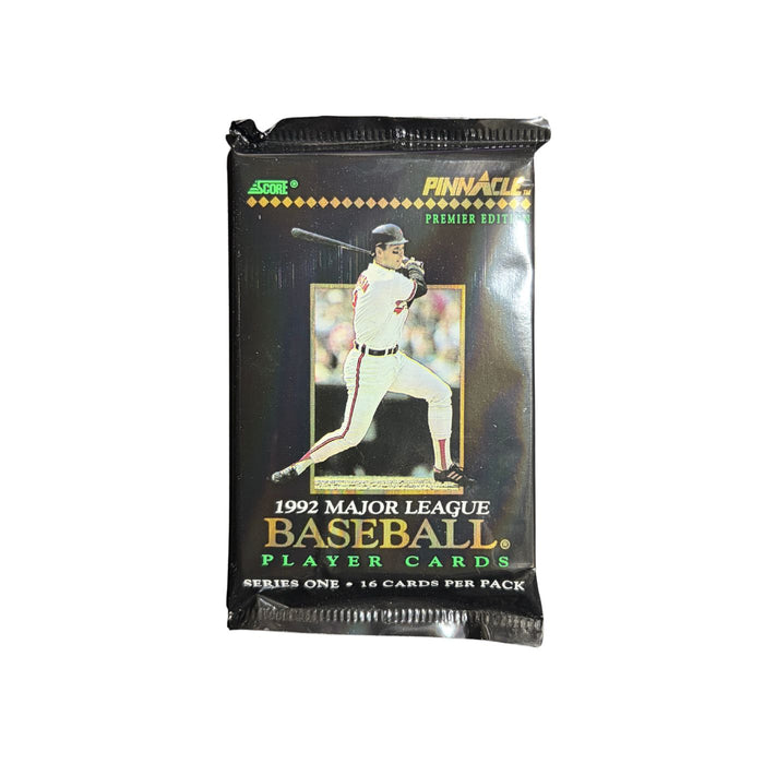 1992 Score Pinnacle Series 1/One MLB Baseball Hobby Box - Pastime Sports & Games