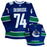 Jake Debrusk Autographed Vancouver Canucks Custom Stitched Fanatics Premier Jersey