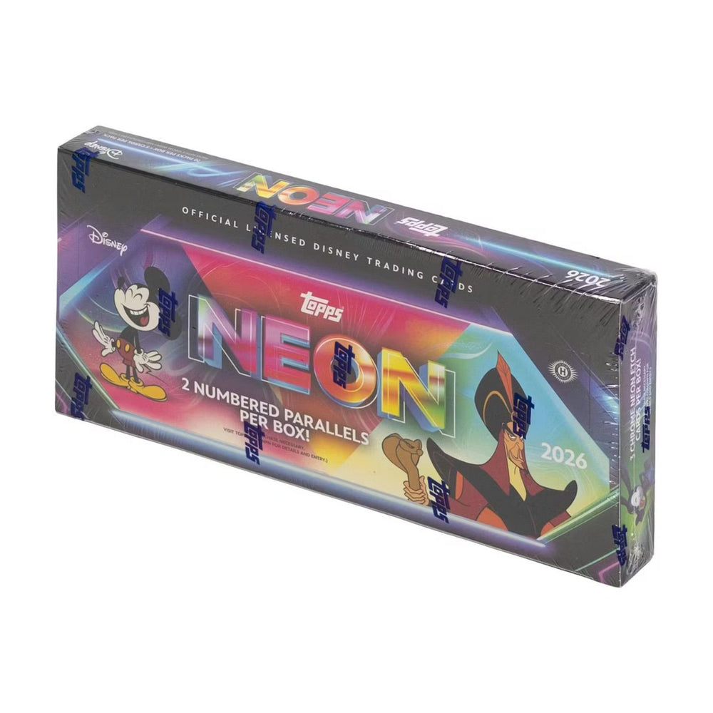 2026 Topps Disney Neon Hobby Box - Pastime Sports & Games