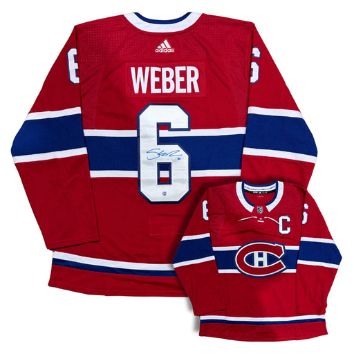 Shea Weber Autographed Montreal Canadiens Adidas Hockey Jersey - Pastime Sports & Games