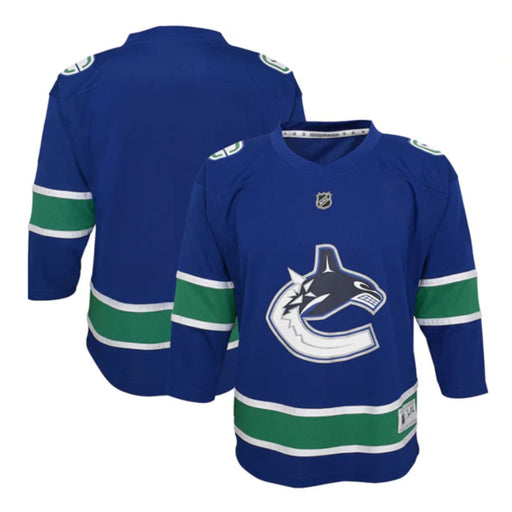 Vancouver Canucks Premier Home Junior Jersey - Pastime Sports & Games
