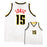Nikola Jokić Autographed Custom White Basketball Jersey