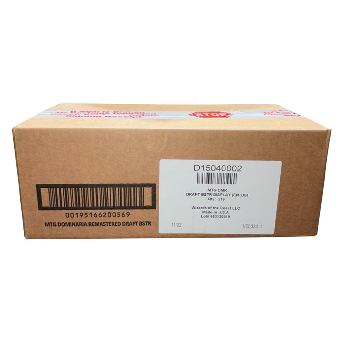 Magic The Gathering Dominaria Remastered Draft Booster Box - Pastime Sports & Games