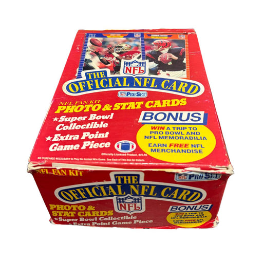 1989 Pro Set Series NFL Football Pack/Box