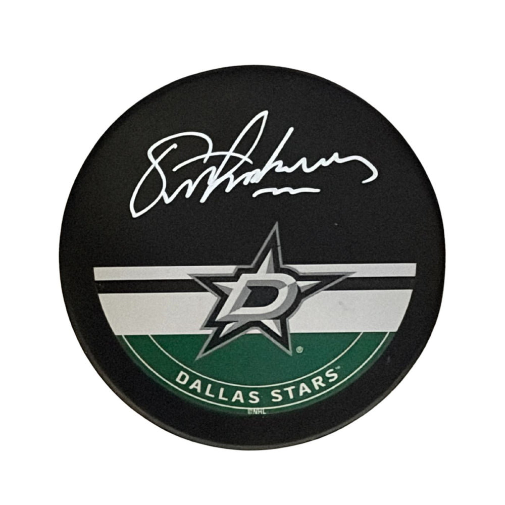 Eric Lindros Autographed Dallas Stars Hockey Puck - Pastime Sports & Games