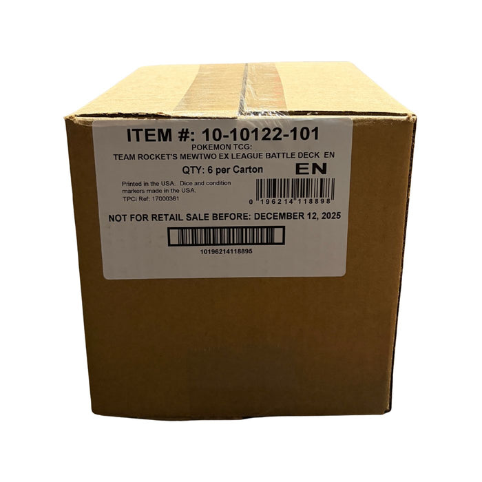 Pokemon League Battle Deck Team Rockets Mewtwo