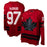 Connor McDavid Team Canada 2025 Olympic Red SEMIPRO Hockey Jersey