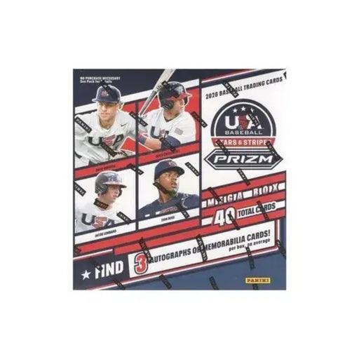 2026 Panini Stars & Stripes Prizm USA Baseball Mega Box