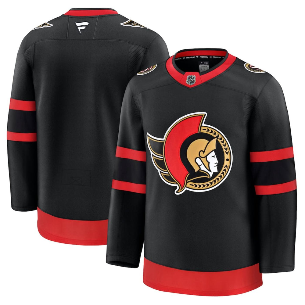 Blank Ottawa Senators 2024 Black Premium Hockey Jersey