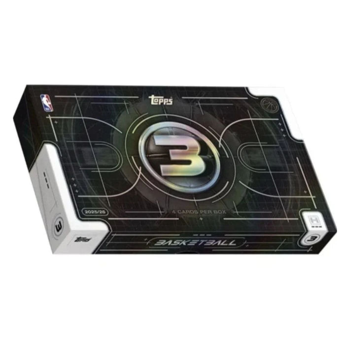 2025/26 Topps Three NBA Basketball Hobby Box - Pastime Sports & Games