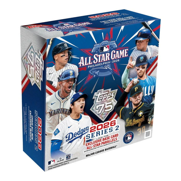 2026 Topps Series 2/Two All-Star Game Baseball Mega Box/Case