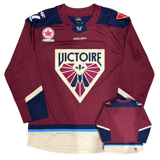 Blank Montréal Victoire PWHL Hockey Home Jersey - Pastime Sports & Games