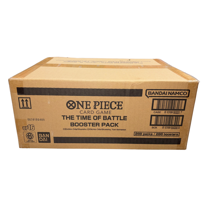 One Piece Card Game The Battle of Time Booster Box/Case [OP-16] PRE ORDER