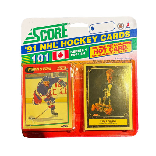 1991/92 Score NHL Hockey Cards Blister Pack