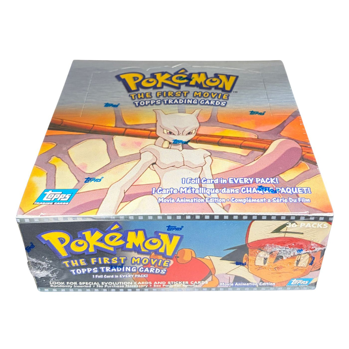 1999 Topps Pokemon The First Movie Canadian Booster Box– Pastime Sports &  Games