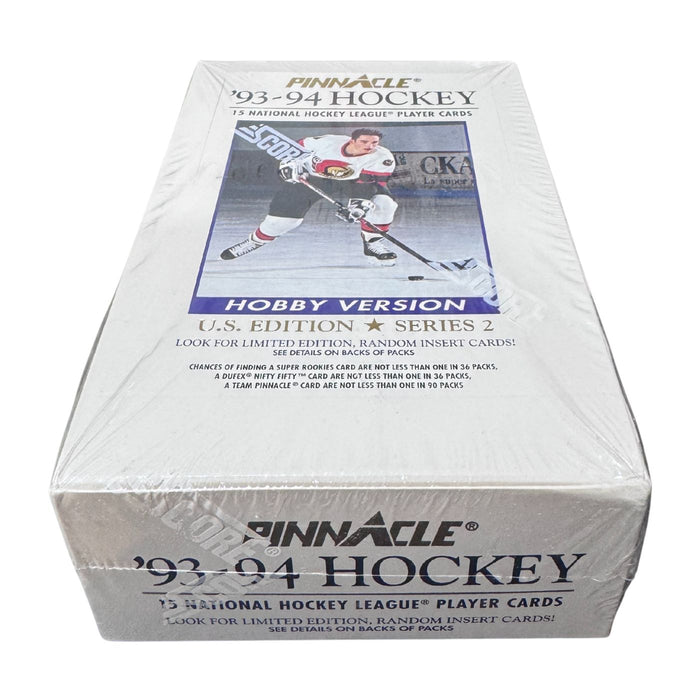 1993/94 Score Pinnacle Series Two NHL Hockey Hobby Box/Pack - Pastime Sports & Games