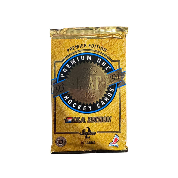 1993/94 Leaf Series 2/Two NHL Hockey Hobby Box/Pack - Pastime Sports & Games